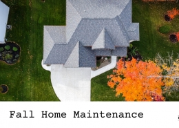 fall roof maintenance