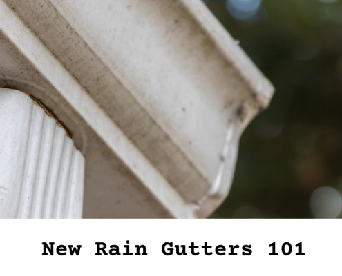 rain gutters