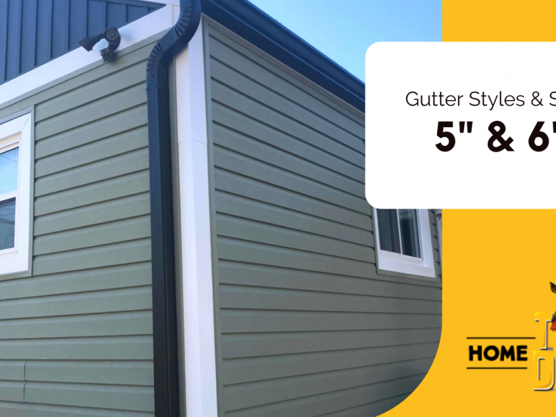 gutter styles and sizes
