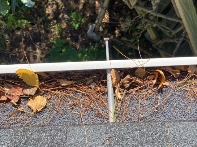 clogged gutters