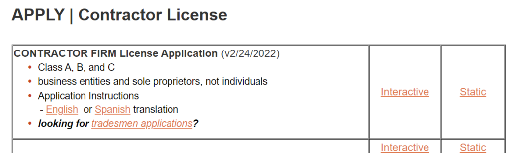 contractors licensing process virginia