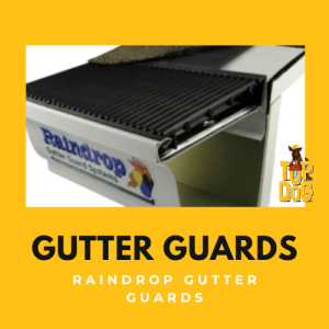 Raindrop Gutter Guards (Installed)